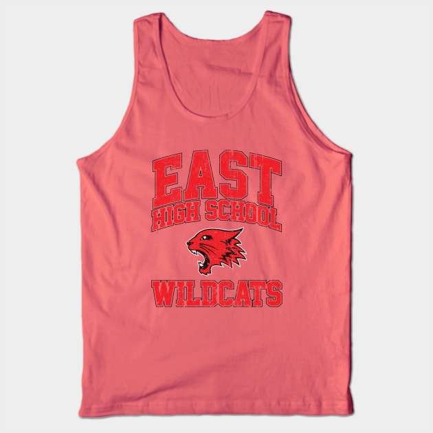 East High School Wildcats (Variant) Tank Top by huckblade